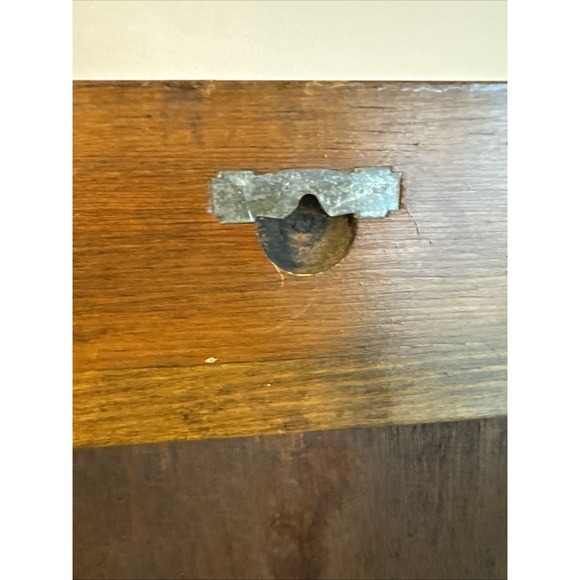 14.5"x9"x2.5" - 3 Tier Shelf Wall Hangin Wood Shadow Box VNTG Slide Panel Front - Picture 16 of 16